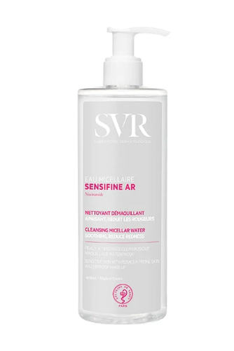 SVR Sensifine AR Agua Micelar Desmaquillante Antirojeces 400ML