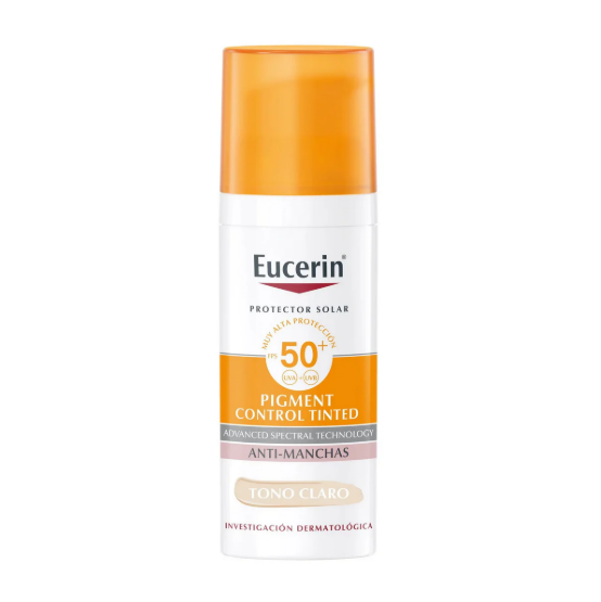 Eucerin Sun Pigment Protector Solar Facial Tono Claro FPS50+ Anti-Manchas 50ML