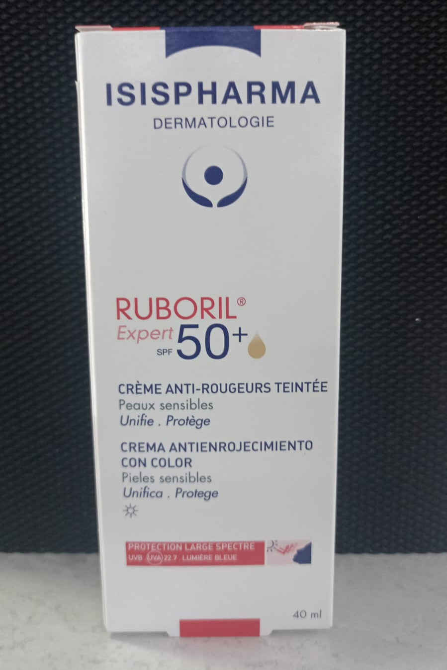 ISISPHARMA RUBORIL EXPERT CREMA FACIAL ANTIENROJECIMIENTO COLOR FPS50+ 40ML