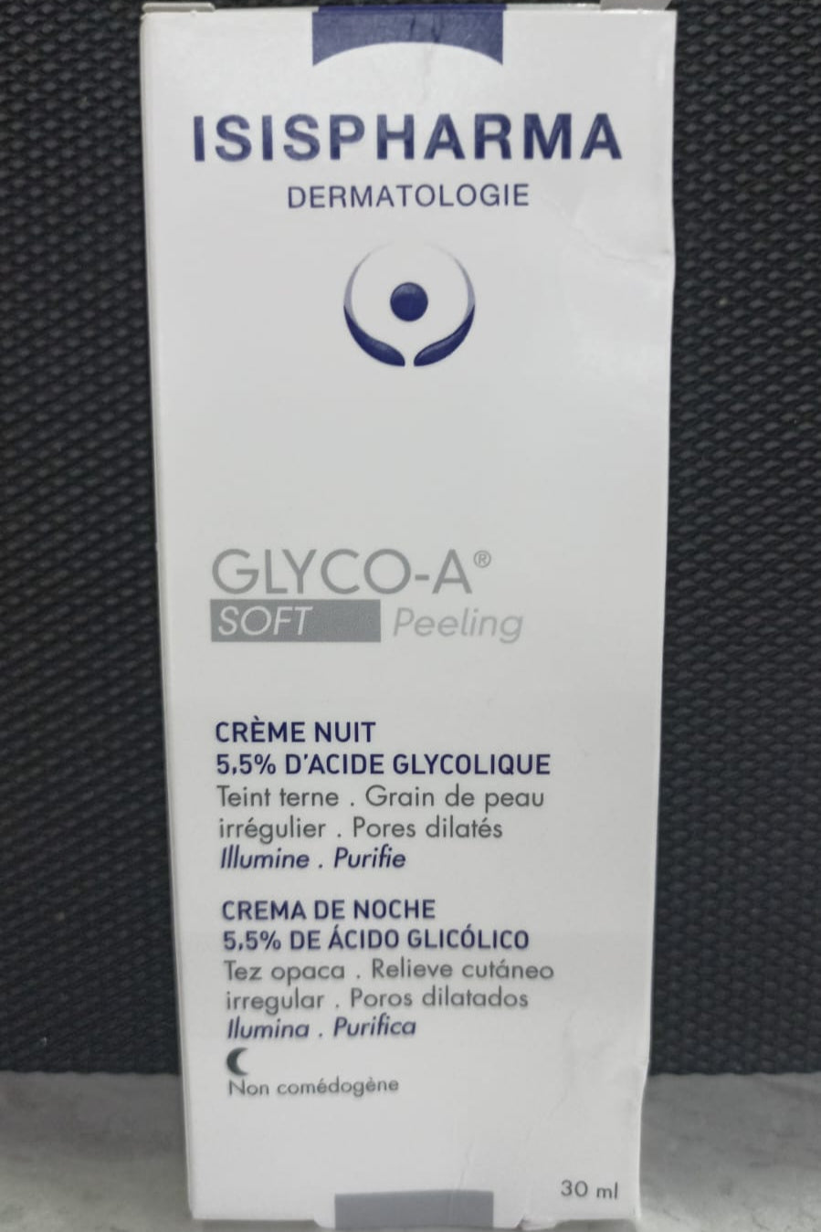 ISISPHARMA GLYCO A SOFT PEELING CREMA FACIAL EXFOLIANTE 30ML