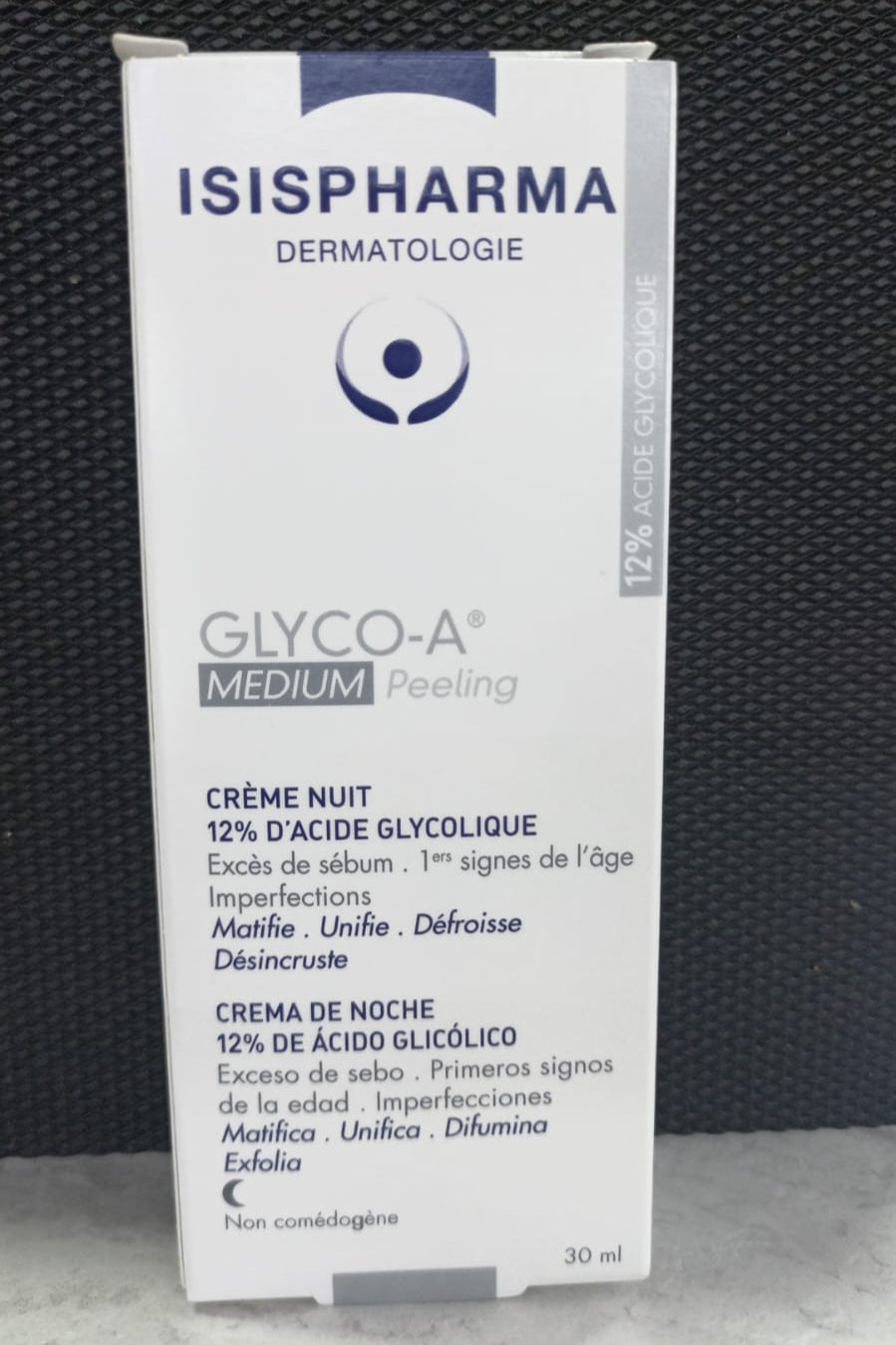 ISISPHARMA GLYCO A MEDIUM PEELING CREMA FACIAL EXFOLIANTE 30ML