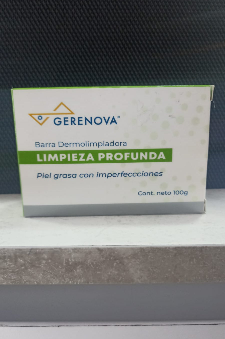 GERENOVA BARRA DERMOLIMPIADORA LIMPIEZA PROFUNDA 100G