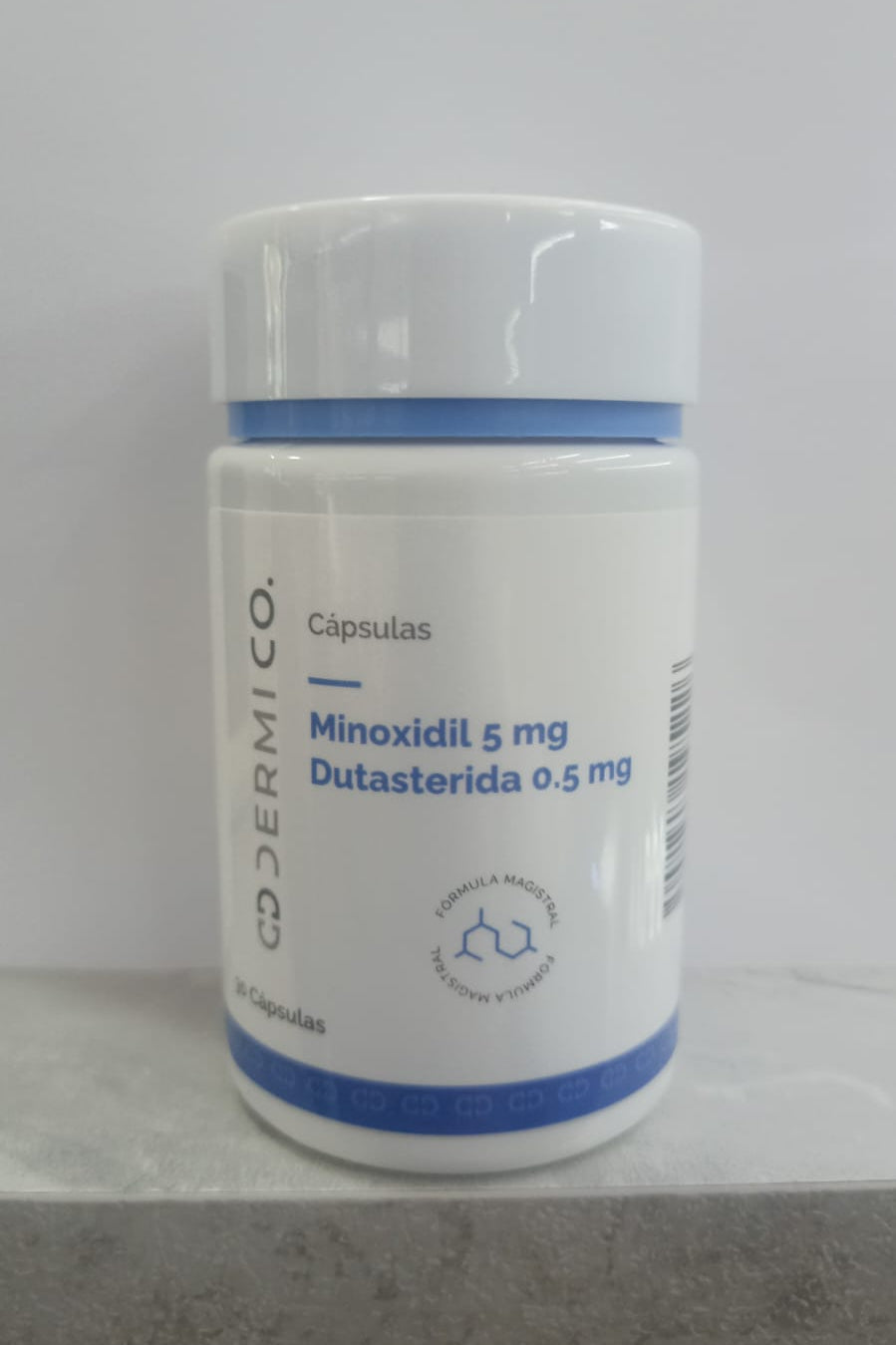 Dermi Co Minoxidil 5MG / Dutasterida 0.5MG 30 Capsulas