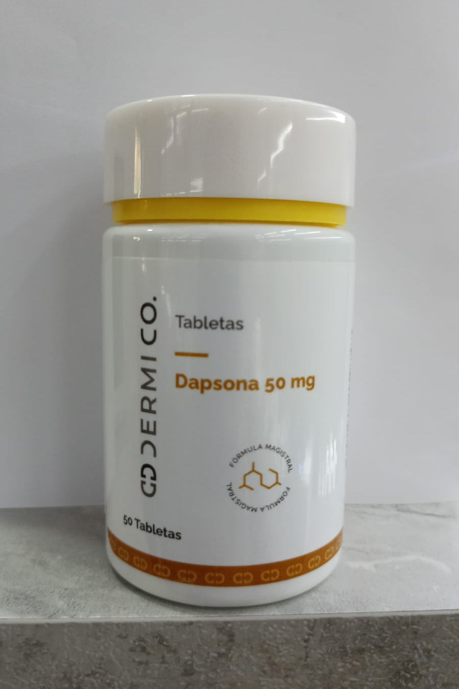 Dermi Co Dapsona 50MG 50 Tabletas