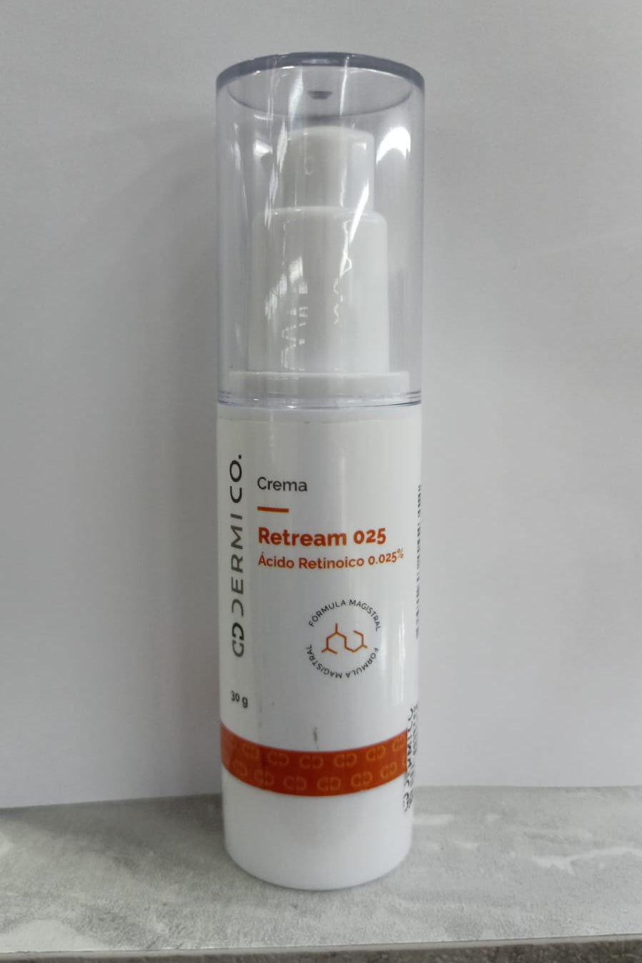 Dermi Co Crema Retream 025 Acido Retinoico 0.025% 30G