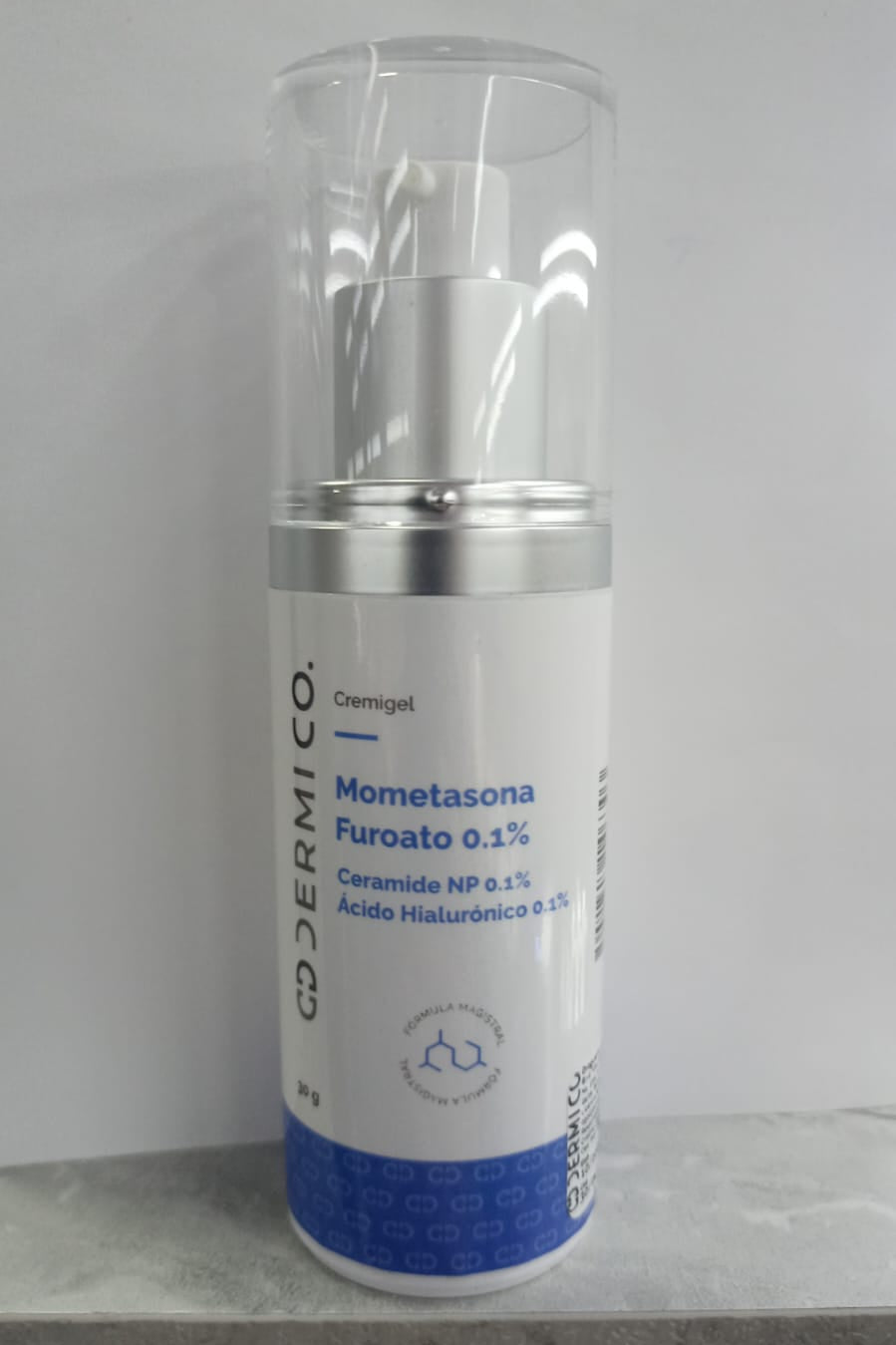 Dermi Co Cremigel Furoato Mometasona 0.1%/Ceramidas 0.1%/Acido Hialuronico 30G
