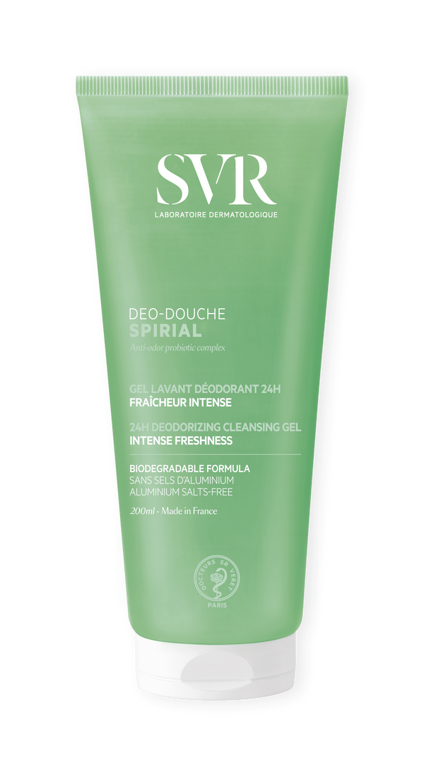 SVR- SPIRIAL GEL DEODORANT DOUCHE 200mL.