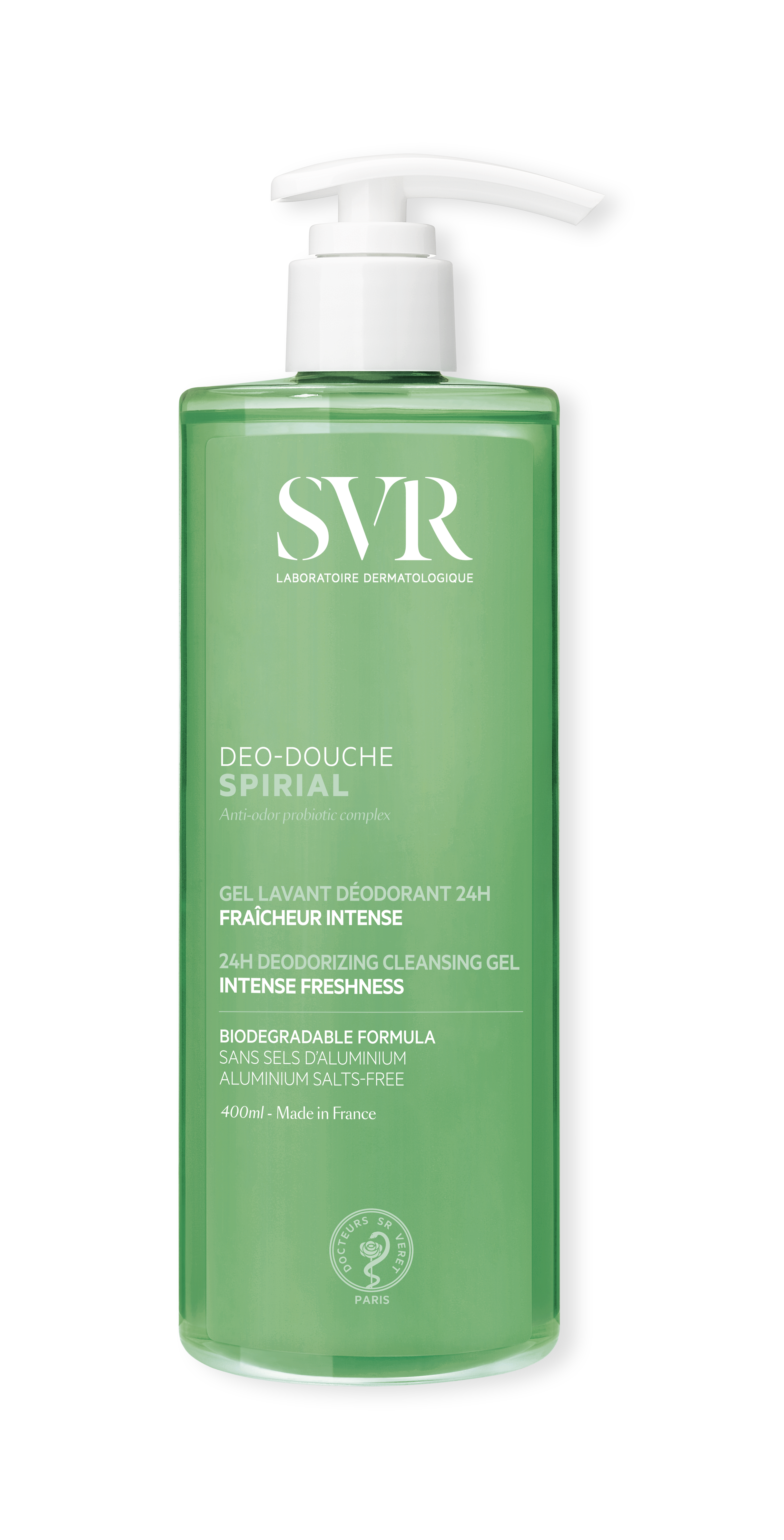 SPIRIAL DEO DOUCHE   GEL LIMPIADOR DESODORANTE DUCHA 400ML
