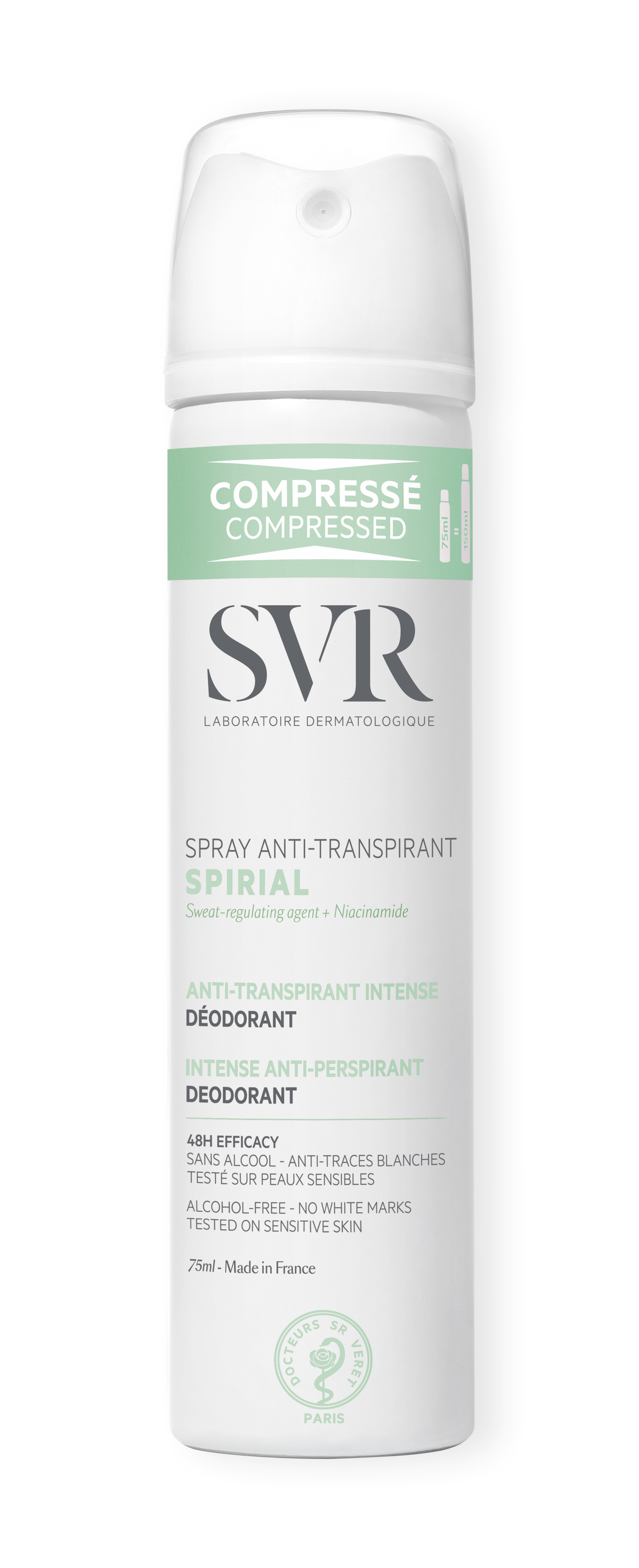 SPIRIAL SPRAY ANTI  TRANSPIRANTE 75mL.