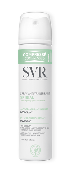 SVR- SPIRIAL SPRAY ANTI -TRANSPIRANTE 75mL.