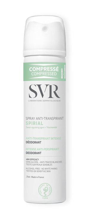 SVR- SPIRIAL SPRAY ANTI -TRANSPIRANTE 75mL.