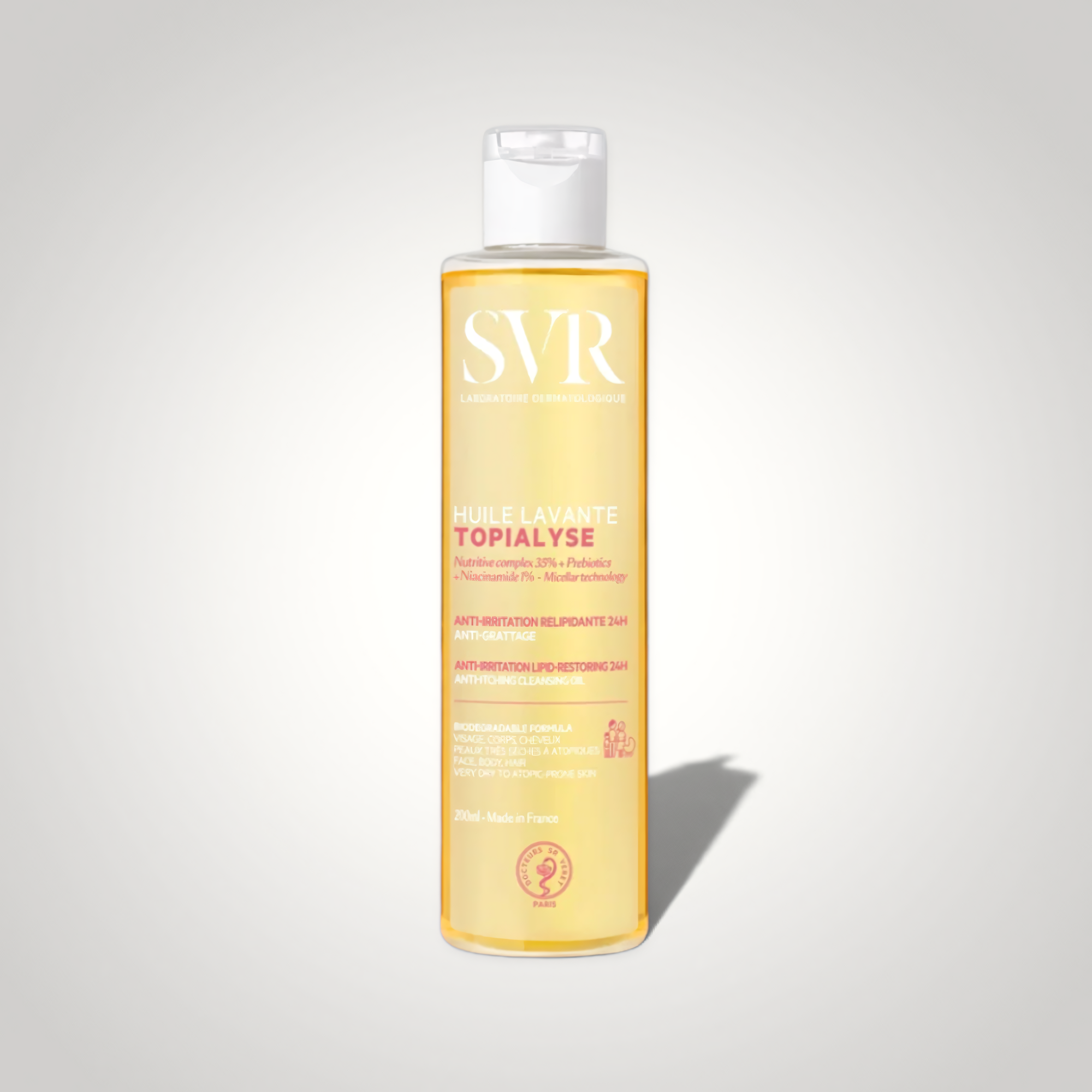 SVR- HUILE LAVANTE TOPIALYSE 200mL.