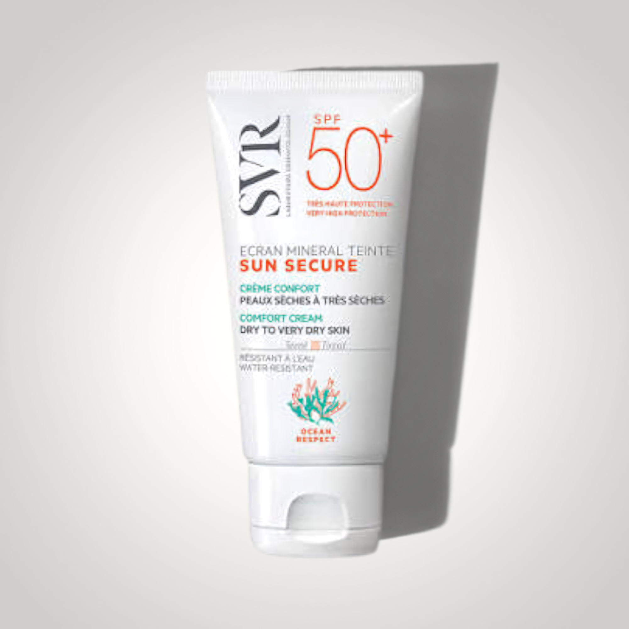 SVR - SUN SECURE ECRAN MINERAL TEINTE MEDIUM - PROTECTOR SOLAR FPS50+ 60G
