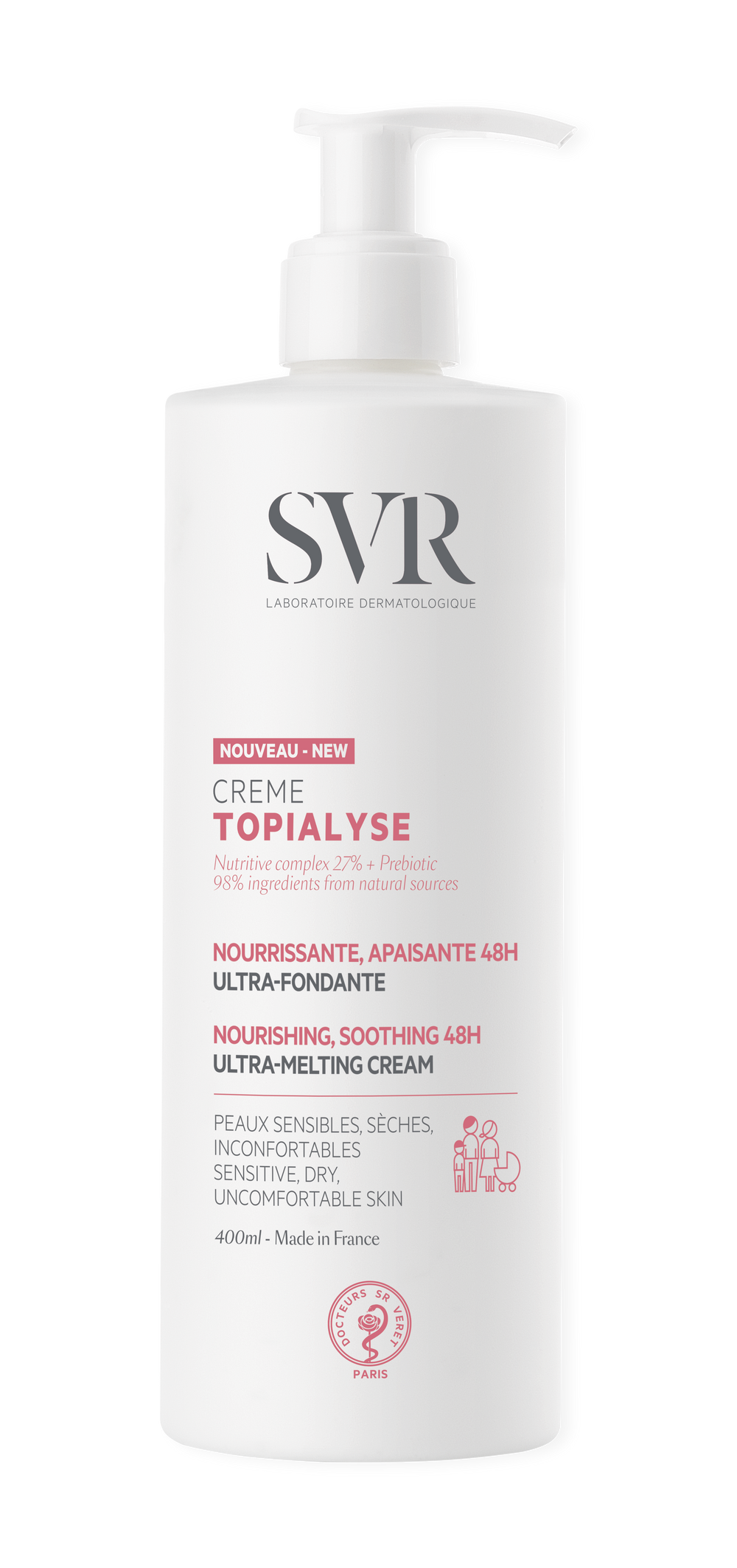SVR- TOPIALYSE CREMA REFORMULADA 400 ML