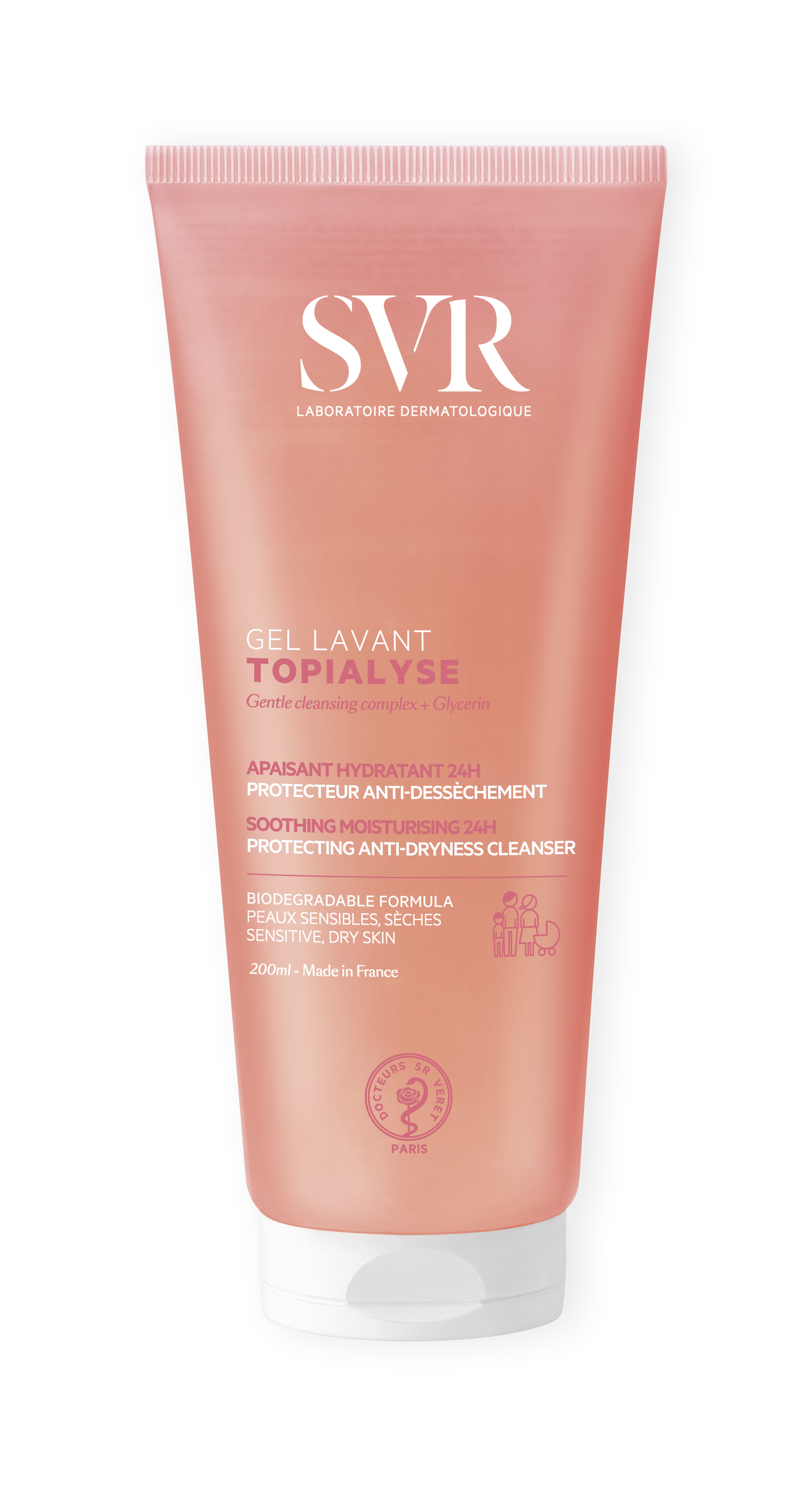 TOPIALYSE GEL LAVANT  200mL.