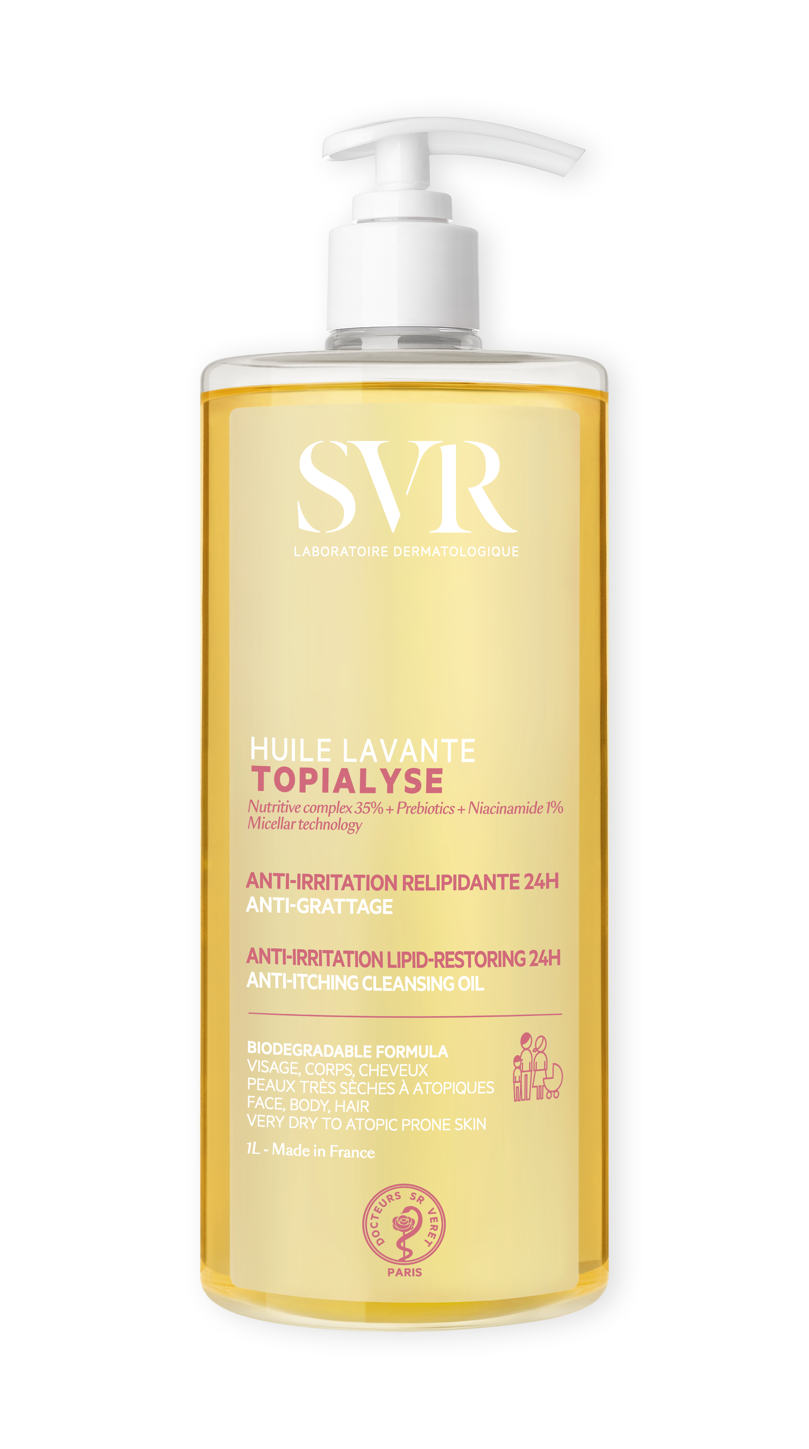 TOPIALYSE HUILE   ACEITE LIMPIADOR LAVANTE 1L
