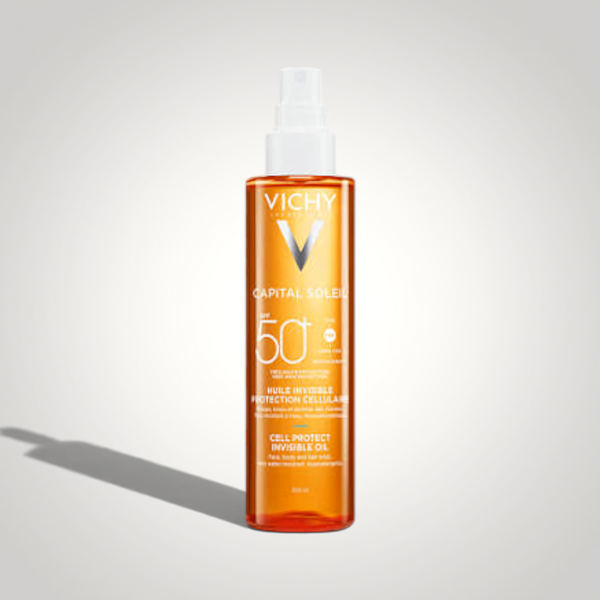 VICHY- CAPITAL SOLEIL - ACEITE INVISIBLE FPS50+ 200ML