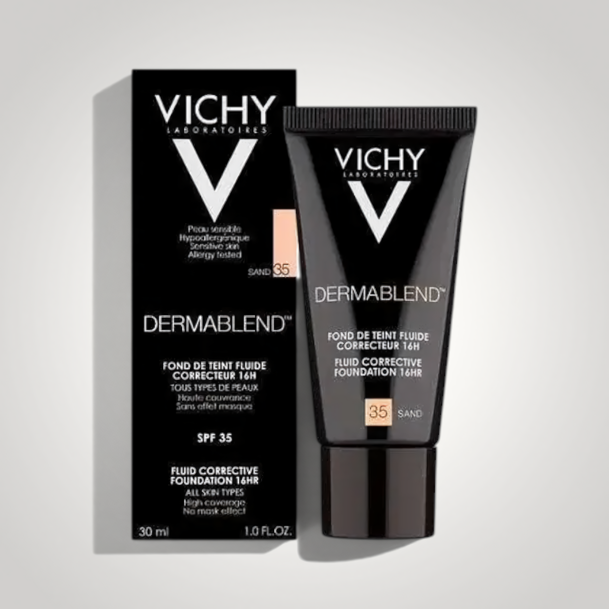 VICHY- DERMABLEND 3D MAQUILLAJE FLUIDO 15 OPAL