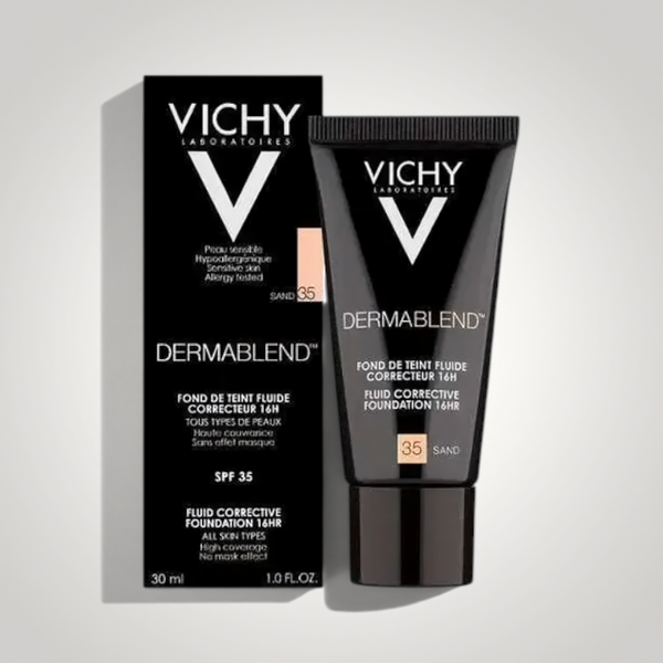 VICHY- DERMABLEND 3D MAQUILLAJE FLUIDO 15 OPAL