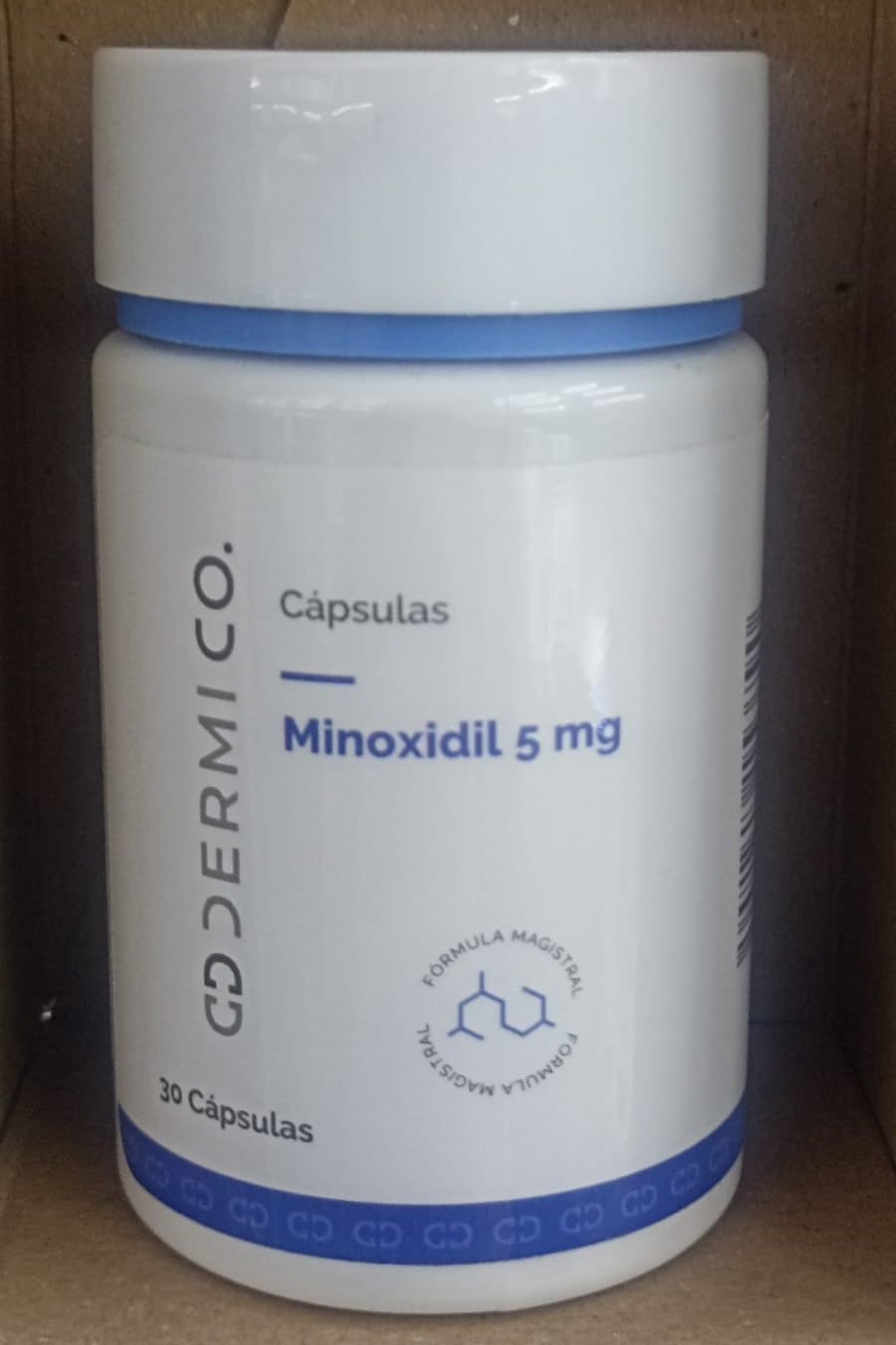 Dermi Co Formula Magistral Minoxidil 5MG 30 Capsulas