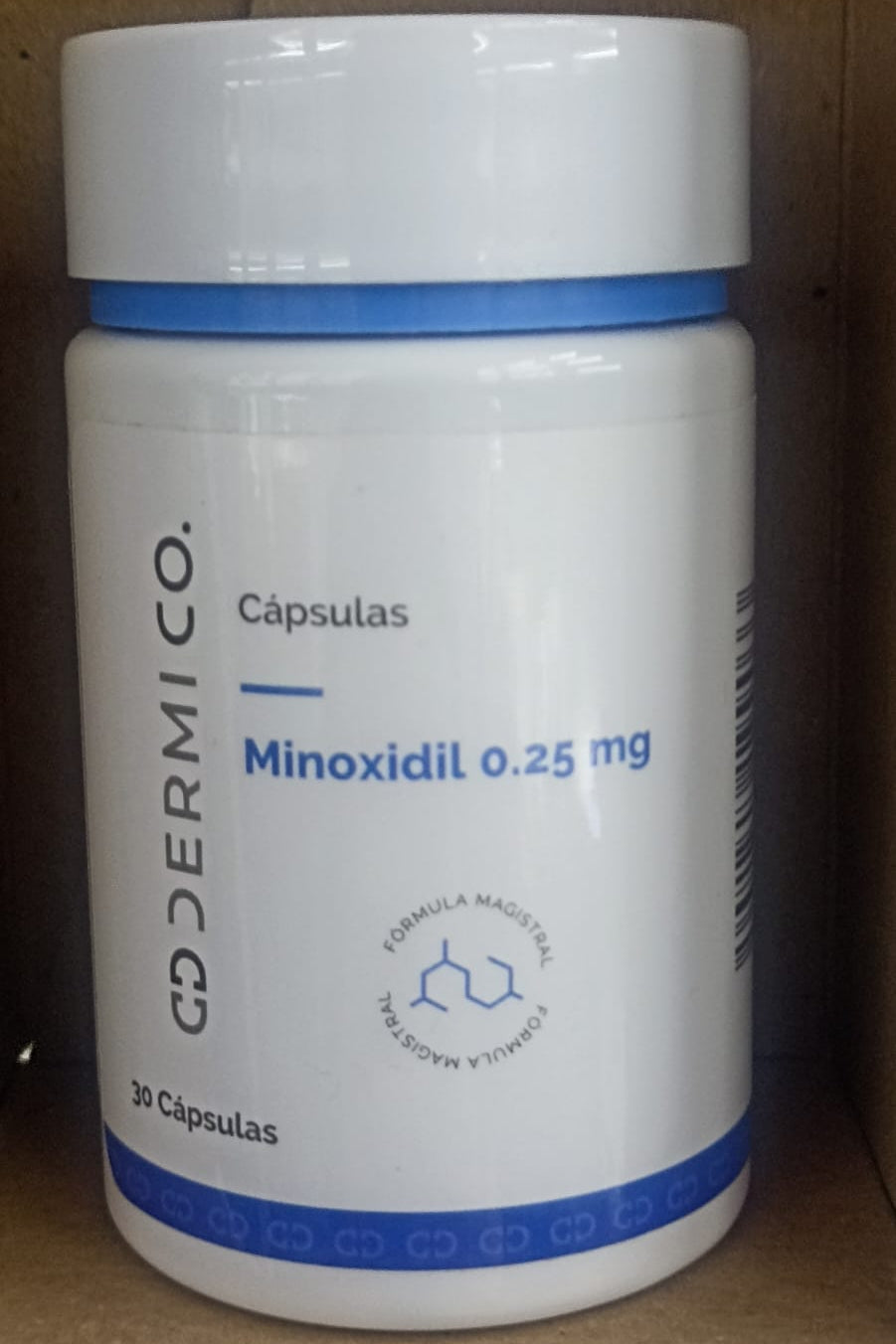 Dermi Co Formula Magistral Minoxidil 0.25MG 30 Capsulas