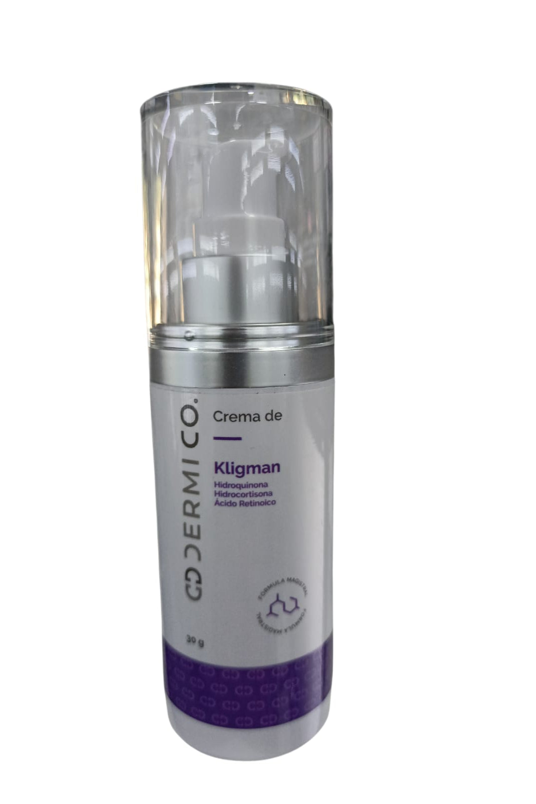Dermi Co Crema Kligman Hidroquinona 5%/Hidrocortisona 1%/AcIdo Retinoico 0.1% 30G