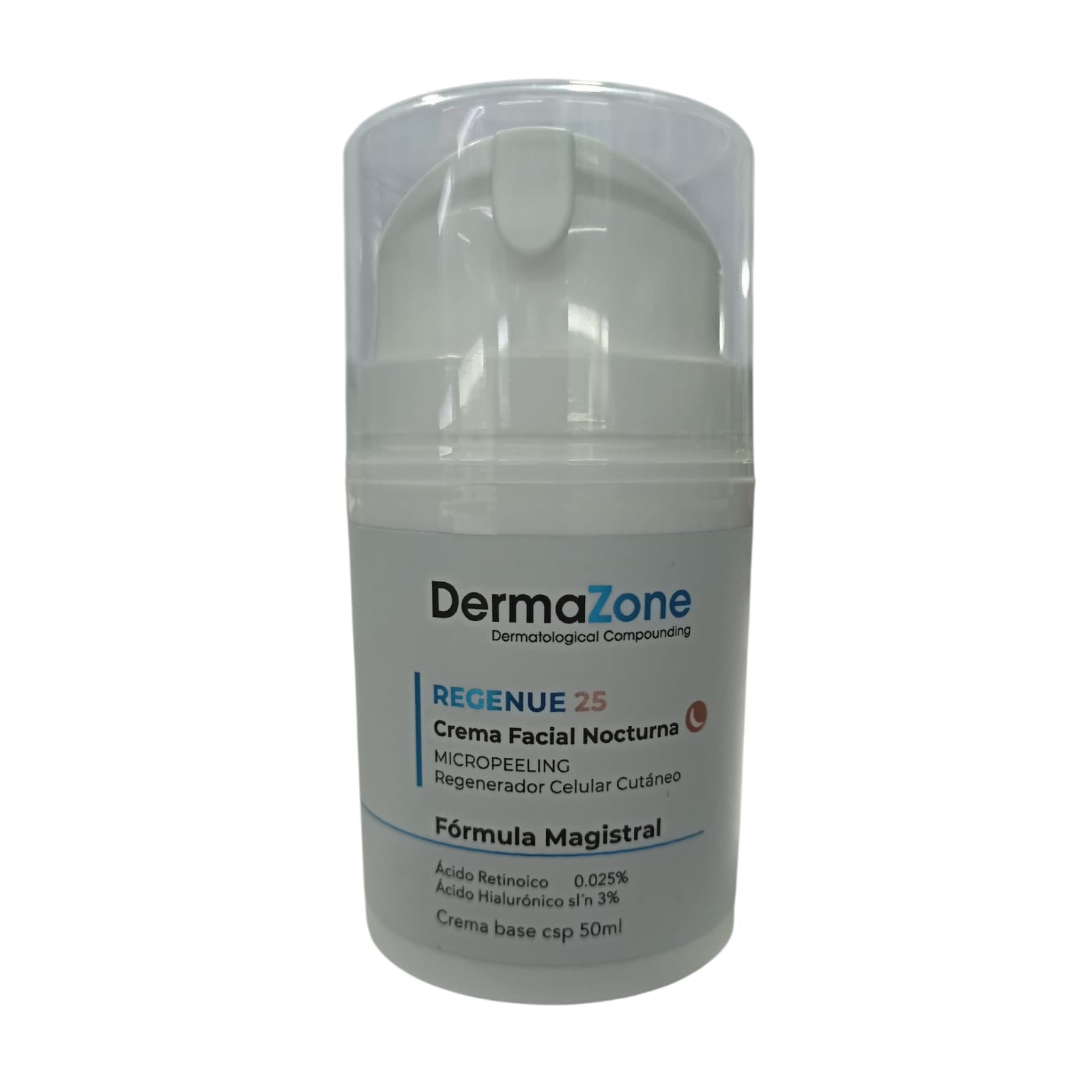 OmicronLab Dermazone Regenue 25 Acido Retinoico 0.025%/Acido Hialuronico 3% 50ML