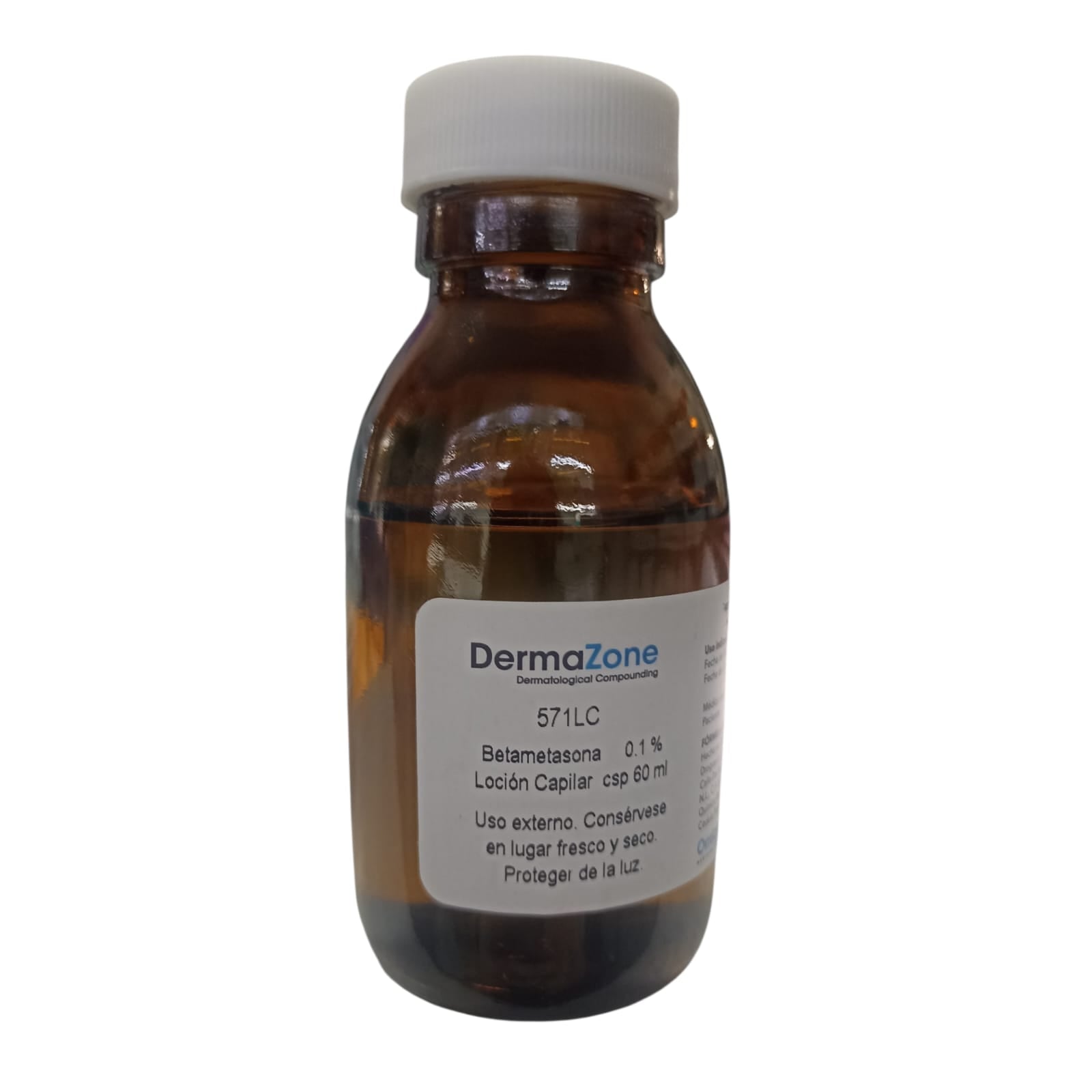 OmicronLab Dermazone Formula Magistral Locion Capilar Betametasona 0.1% 60ML