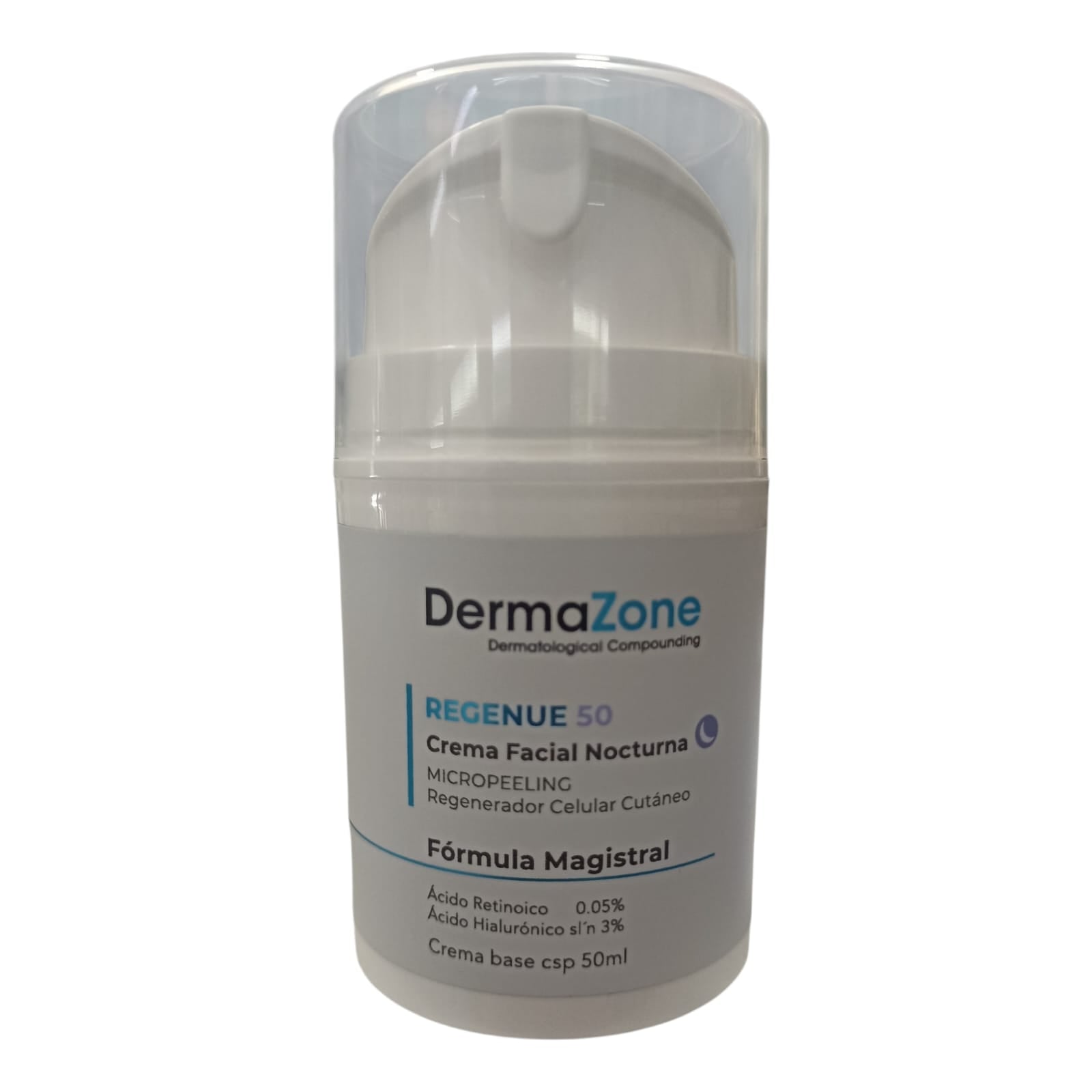 OmicronLab Dermazone Regenue 50 Acido Retinoico 0.05%/Acido Hialuronico 3% 50ML