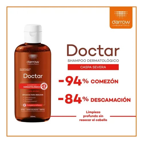 Darrow Doctar Shampoo Dermatologico Anti-Caspa Severa 120ML