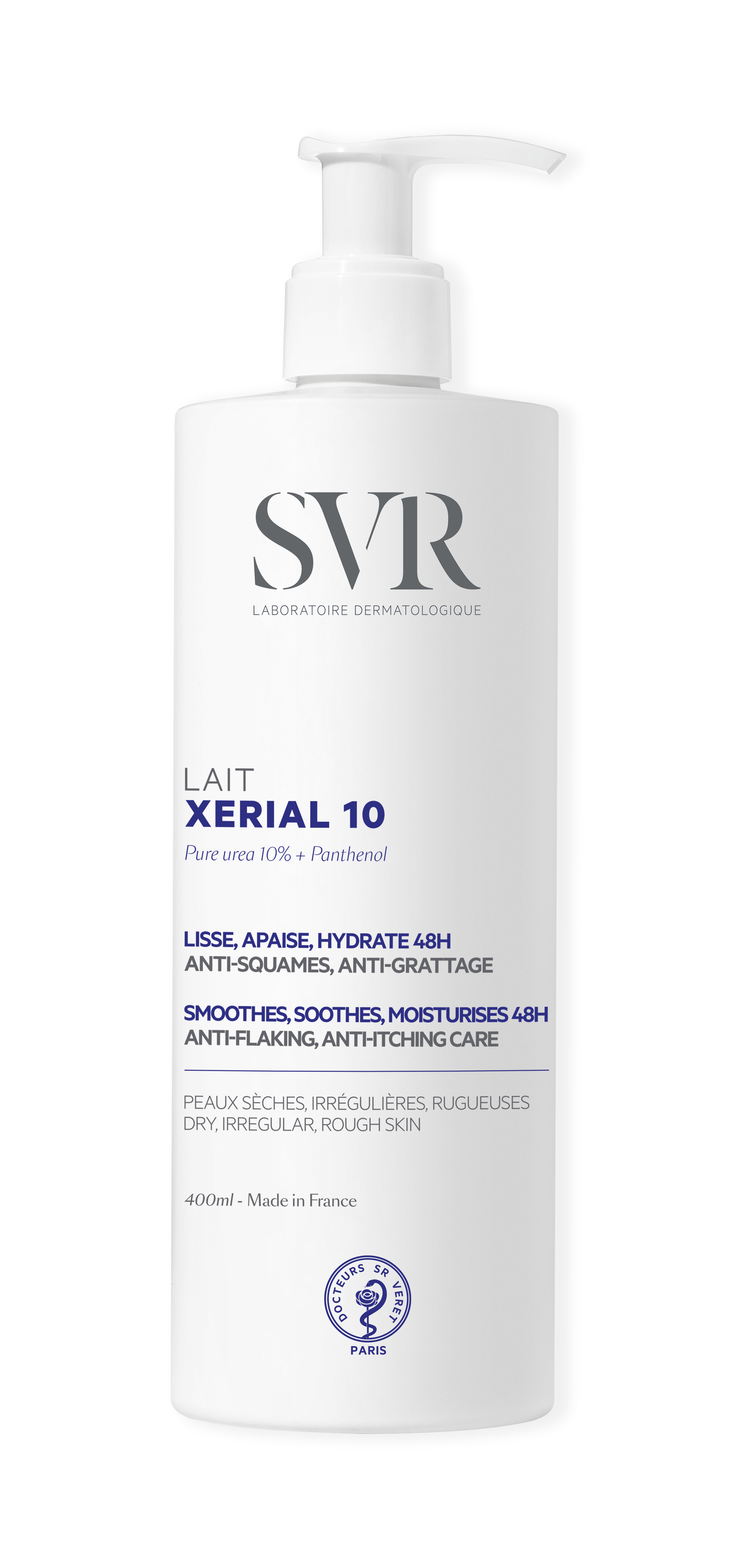 XERIAL 10 LAIT   LECHE CORPORAL HIDRATANTE 400ML